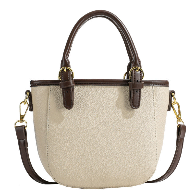 HotLuxeBag Simple Women’s Fashion Bucket Handbag