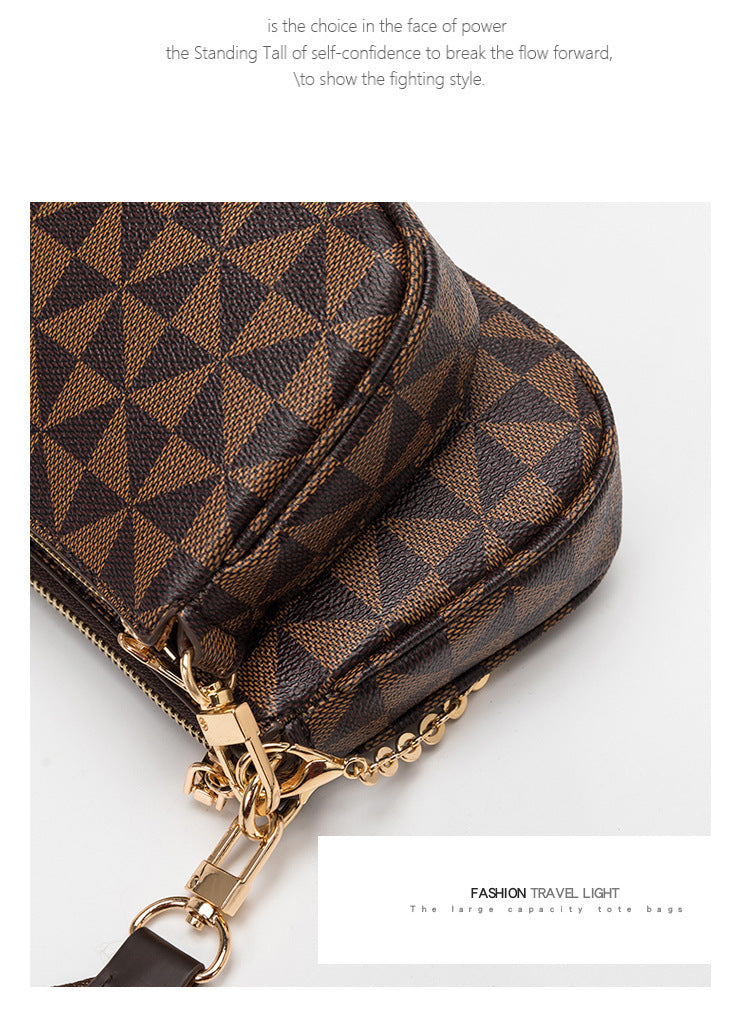 Premium 3-in-1 Mahjong Bag Handbag, Shoulder & Messenger Style