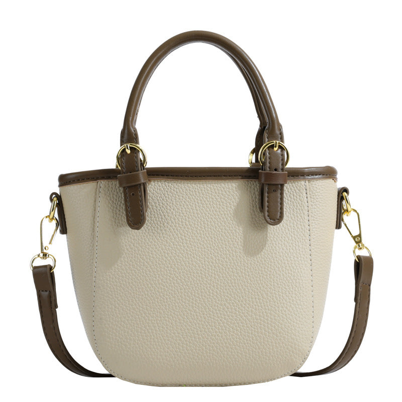 HotLuxeBag Simple Women’s Fashion Bucket Handbag