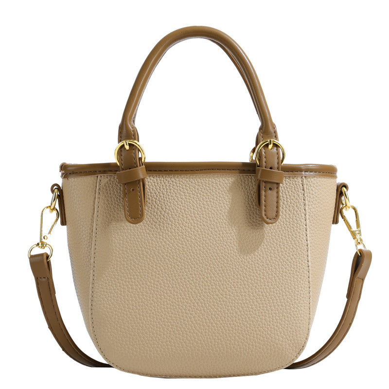 HotLuxeBag Simple Women’s Fashion Bucket Handbag
